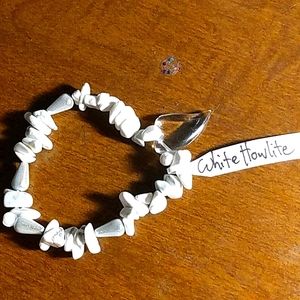 Genuine Gemstone stretch bracelet